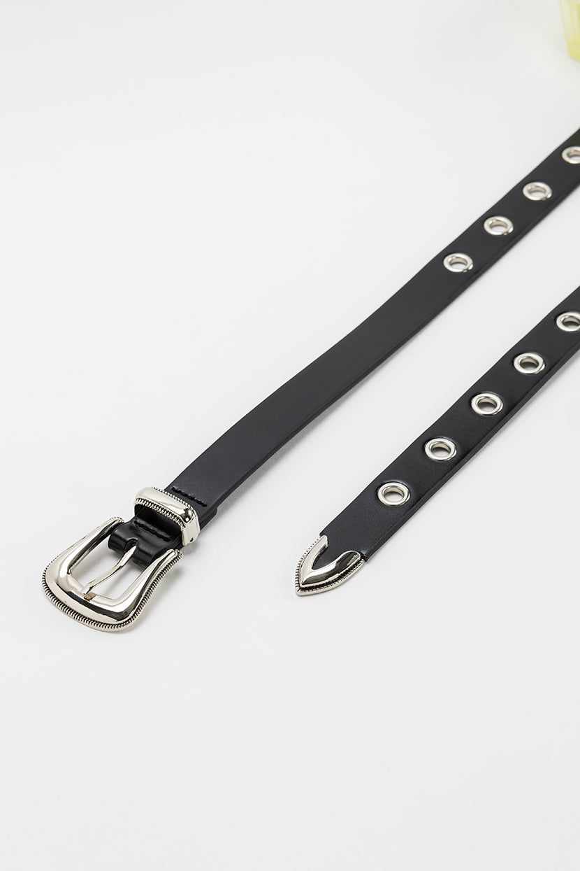 חגורת דמוי עור בלאקליין sold by Adika product image thumbnail 2