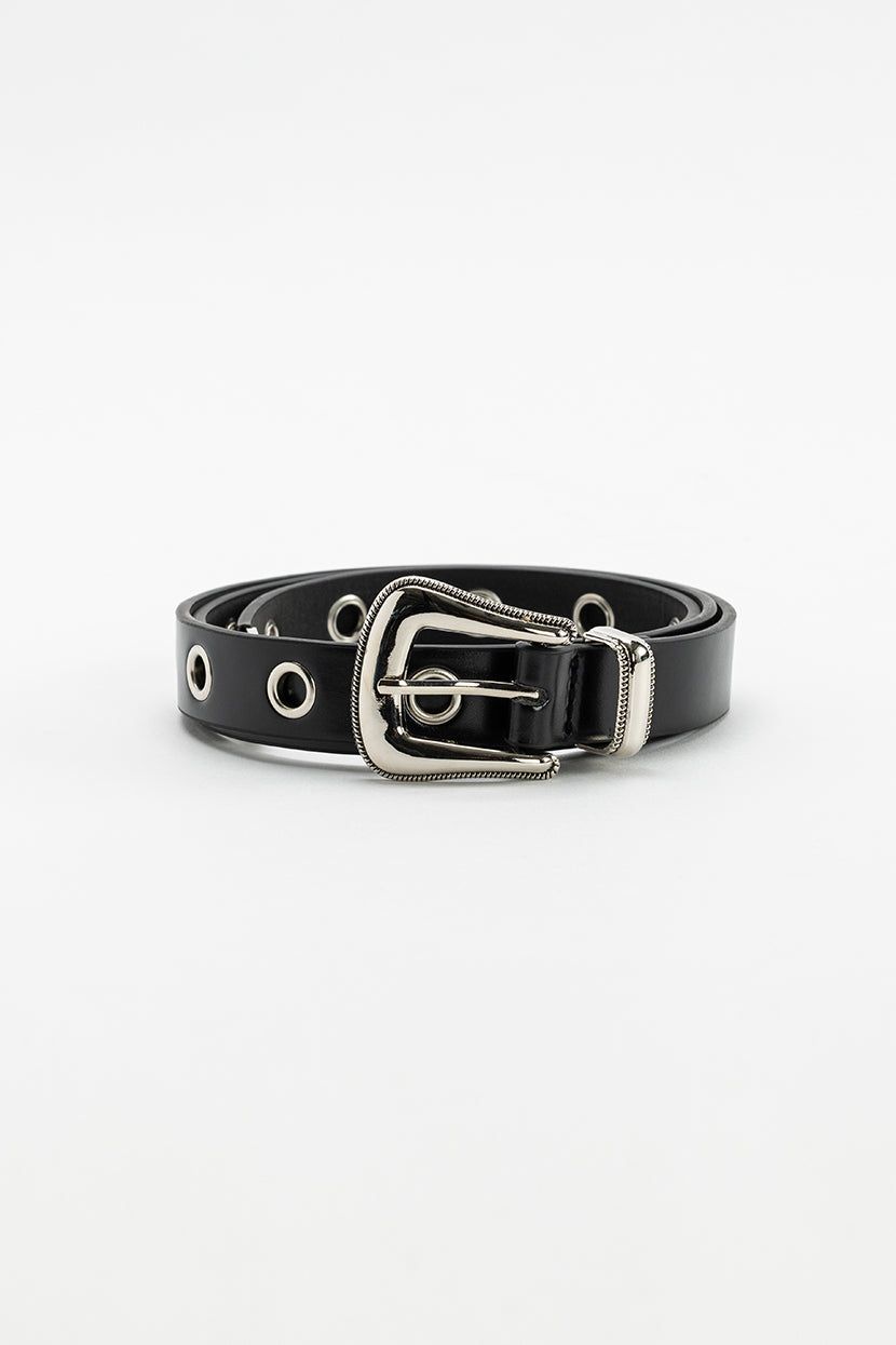 חגורת דמוי עור בלאקליין sold by Adika