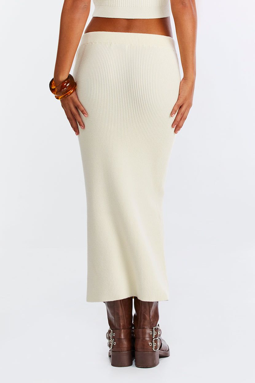 חצאית מידי Knit Happens בד סריג sold by Adika product image thumbnail 3