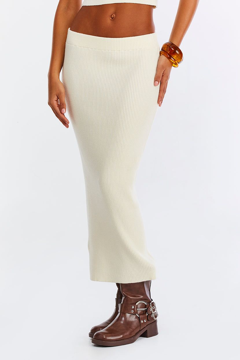 חצאית מידי Knit Happens בד סריג sold by Adika product image thumbnail 2