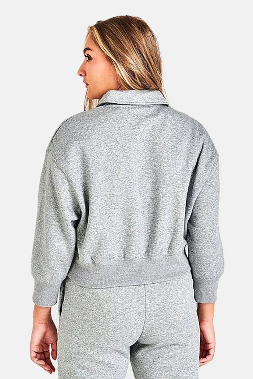 סווטשירט קרופ צווארון פולו // NIKE sold by Adika product image thumbnail 4