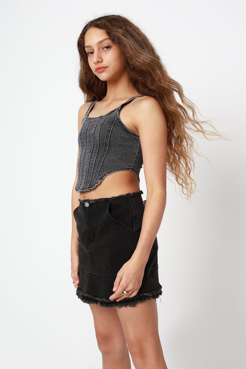 טופ מחוך קרלי דנים sold by Adika product image thumbnail 3