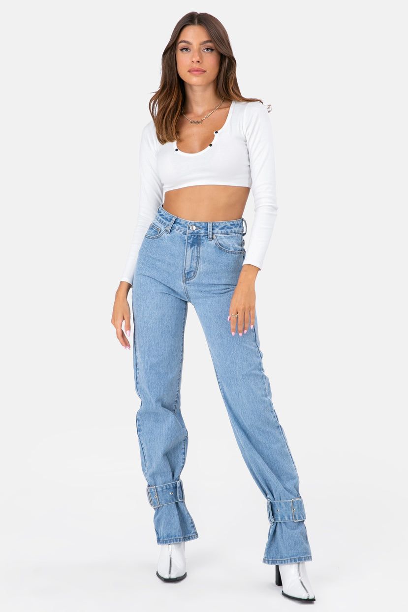 טופ ריב אספו שרוול ארוך sold by Adika product image thumbnail 2