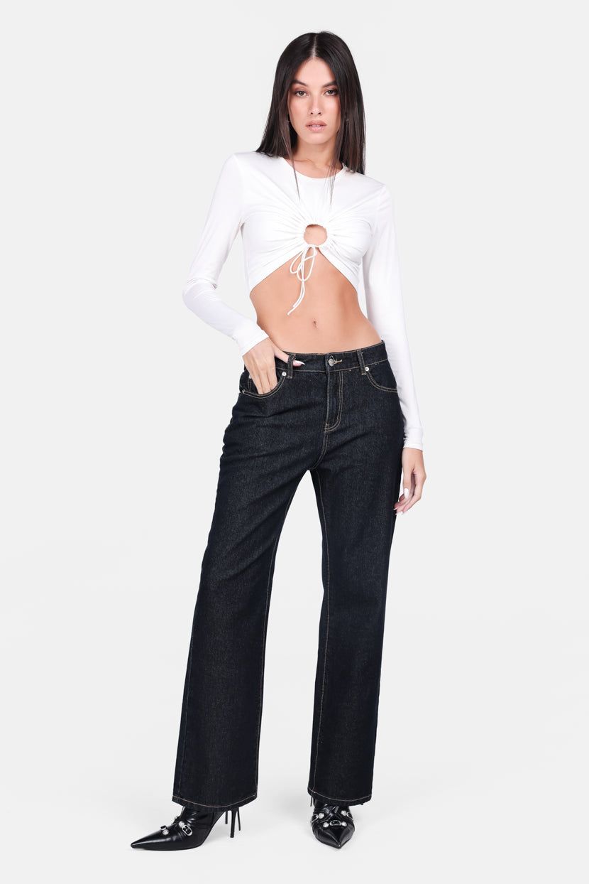 טופ קרופ מקסין קאט-אאוט sold by Adika product image thumbnail 4