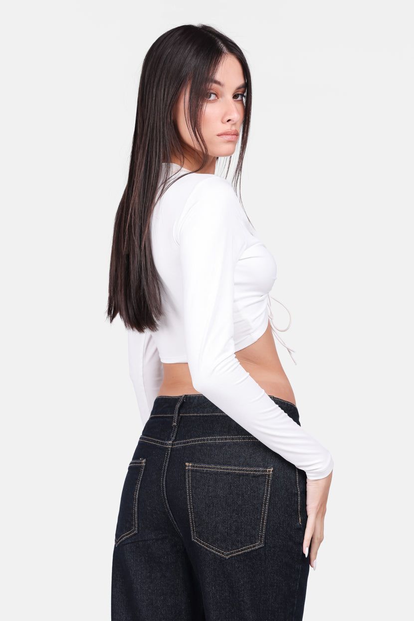 טופ קרופ מקסין קאט-אאוט sold by Adika product image thumbnail 3