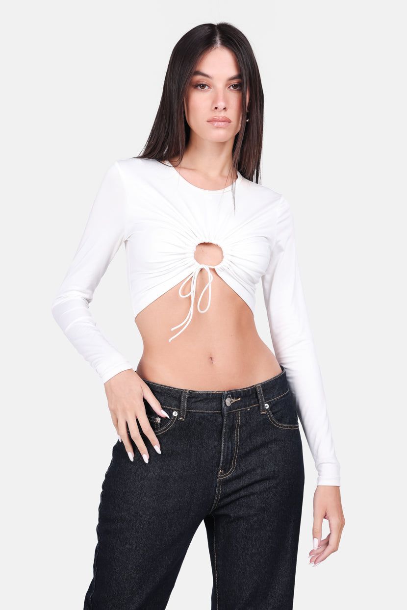 טופ קרופ מקסין קאט-אאוט sold by Adika