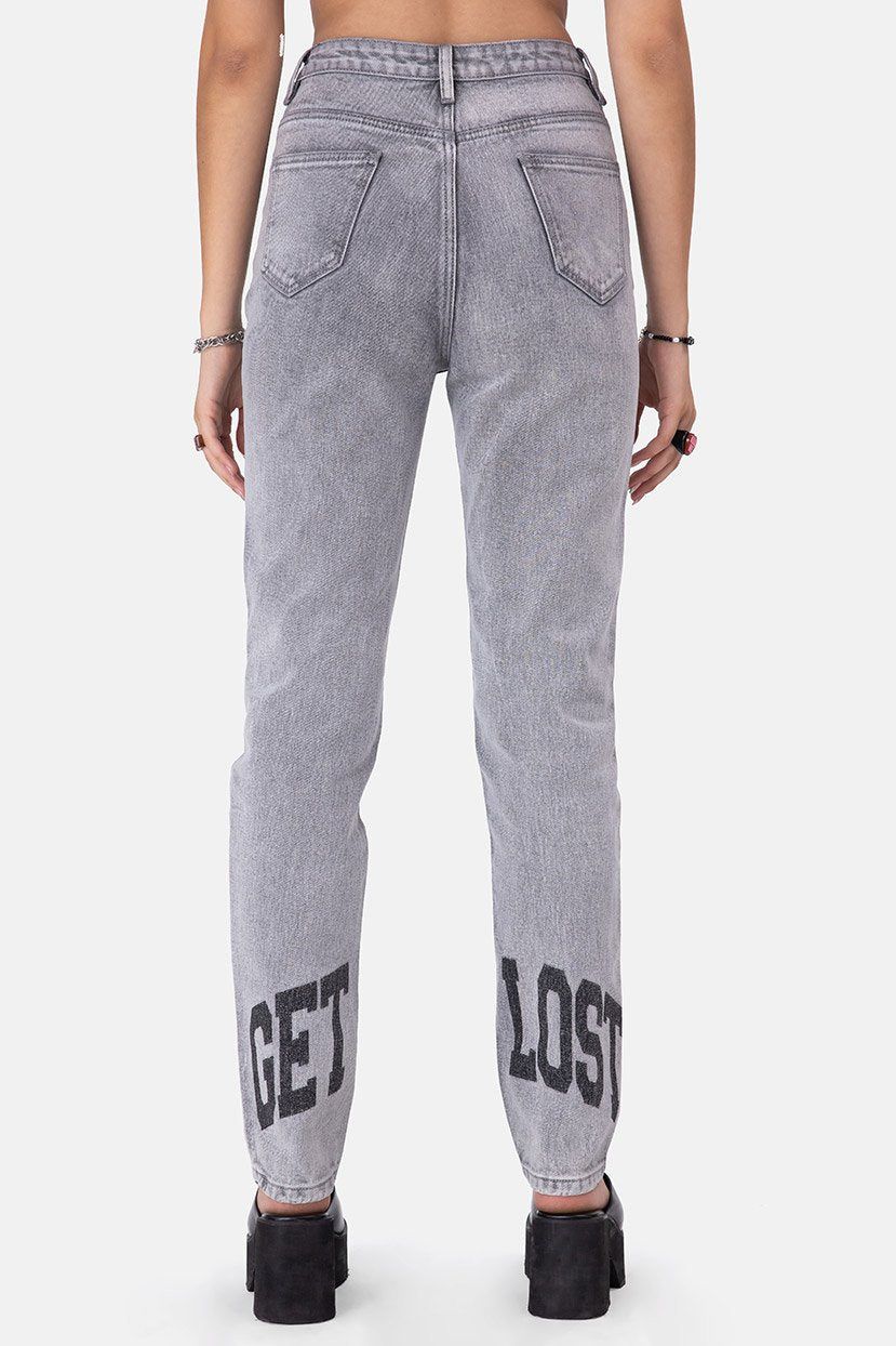 ג'ינס CLOSER בשילוב הדפסים | MOM sold by Adika