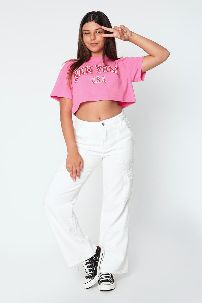 טי-שירט קרופ New-York sold by Adika