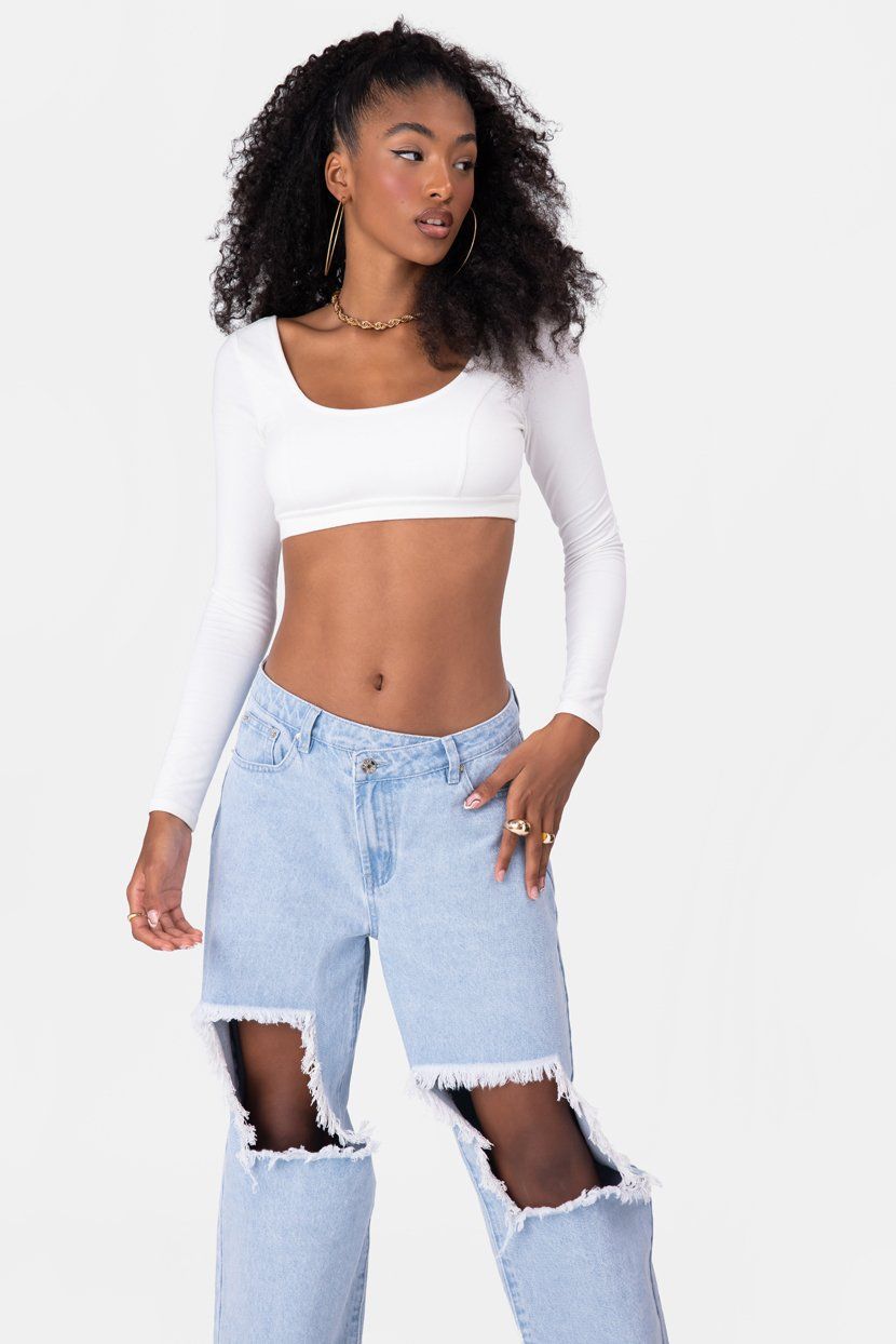 טופ קרופ שיינו תיפורים מודגשים sold by Adika product image thumbnail 2