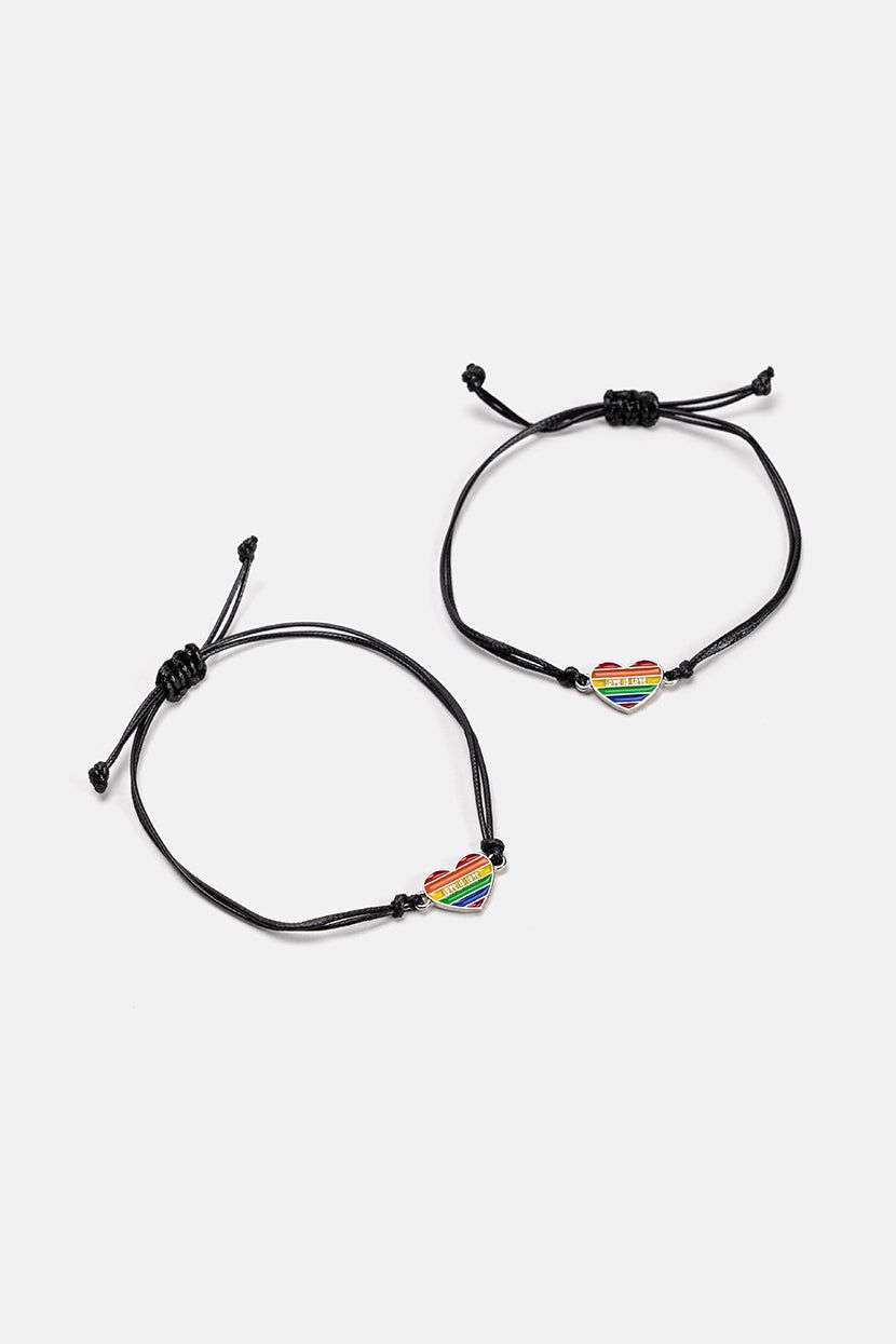 זוג צמידי תליון פרייד לאב sold by Adika product image thumbnail 2