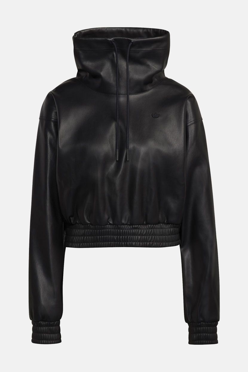 סווטשירט עור צווארון נשפך // adidas sold by Adika product image thumbnail 3