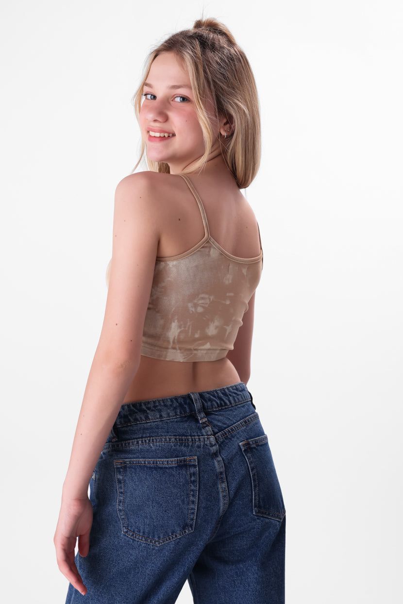 טופ קרופ ג'קלין טאי-דאי sold by Adika product image thumbnail 5