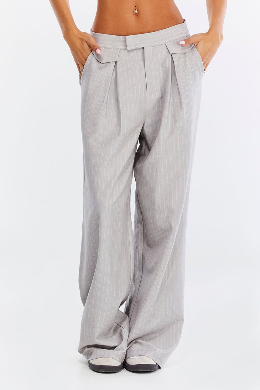 מכנסיים Serious IT Girl גזרה מחויטת sold by Adika product image thumbnail 2