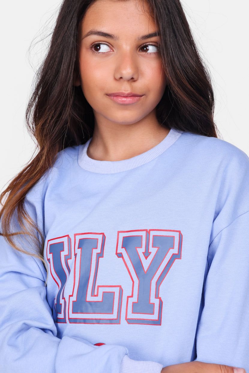 סווטשירט אוברסייז ILY sold by Adika