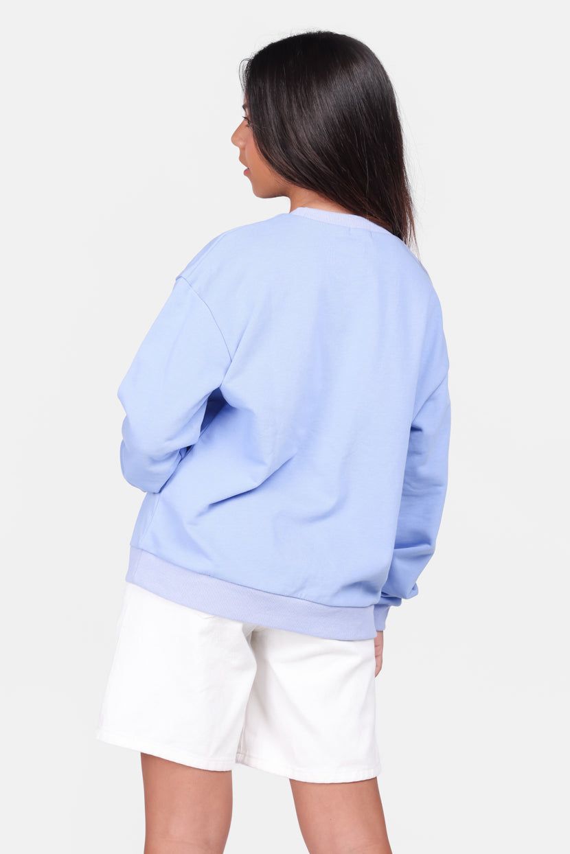 סווטשירט אוברסייז ILY sold by Adika product image thumbnail 5