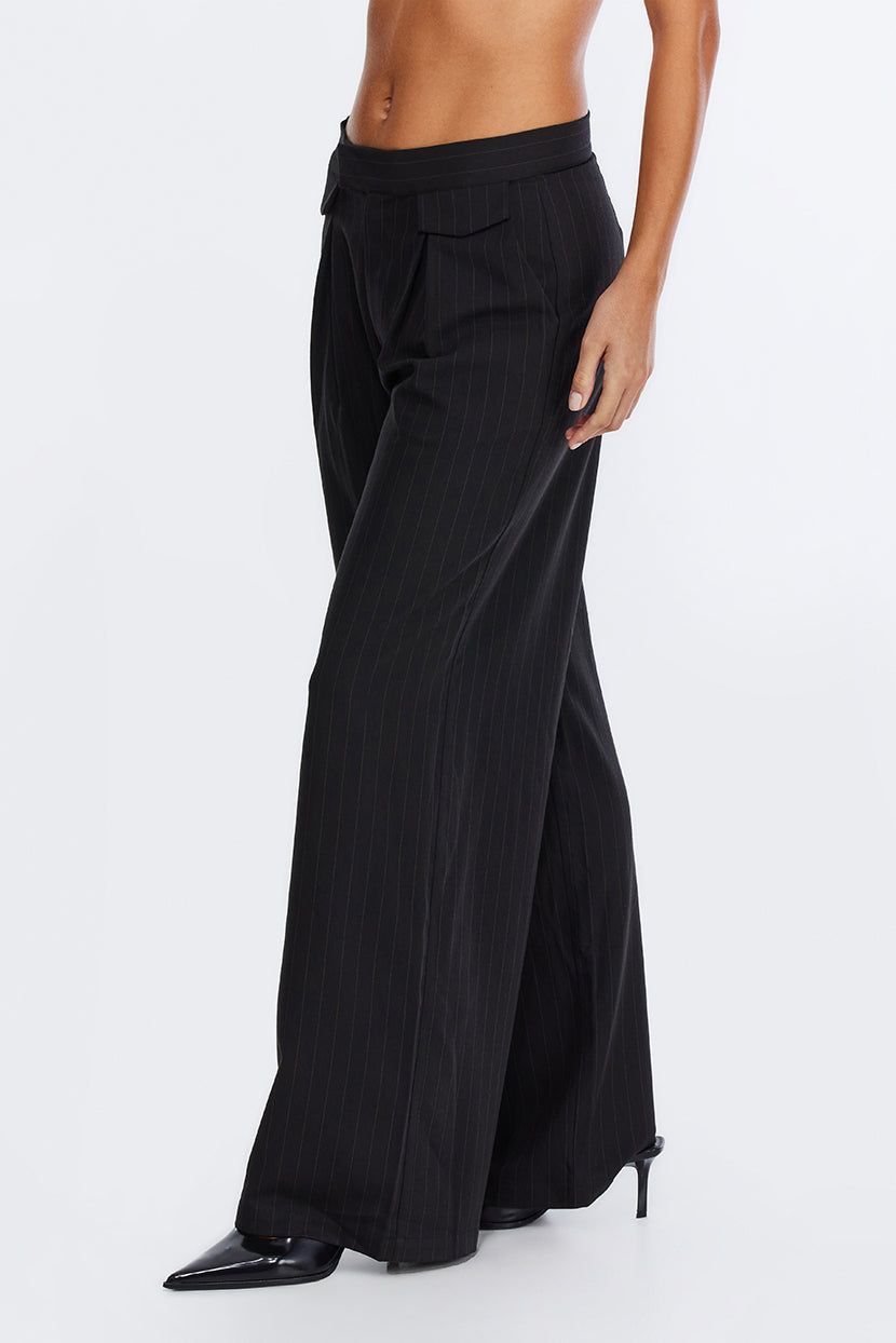 מכנסיים Serious IT Girl גזרה מחויטת sold by Adika product image thumbnail 3