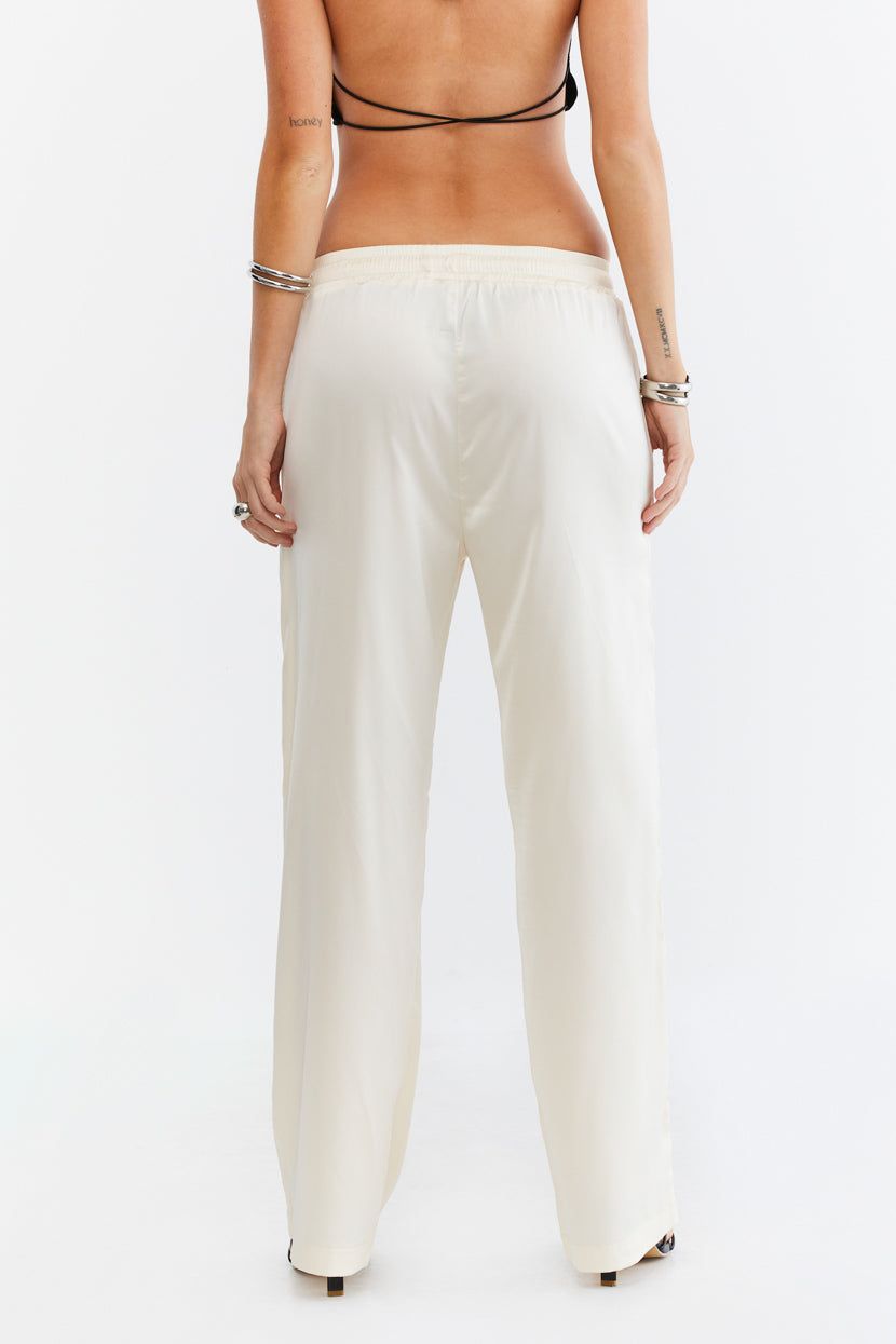 מכנסיים Wide Awake גימור סאטן sold by Adika product image thumbnail 3