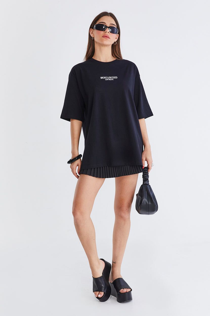 תיק דמוי עור פלויד בשילוב שרשרת sold by Adika product image thumbnail 4