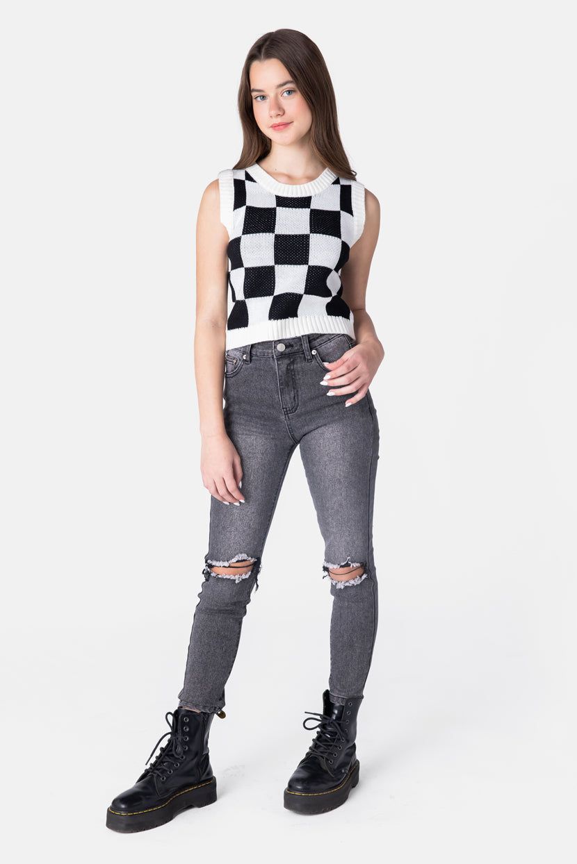 וסט משבצות סקוור-מוד sold by Adika product image thumbnail 2