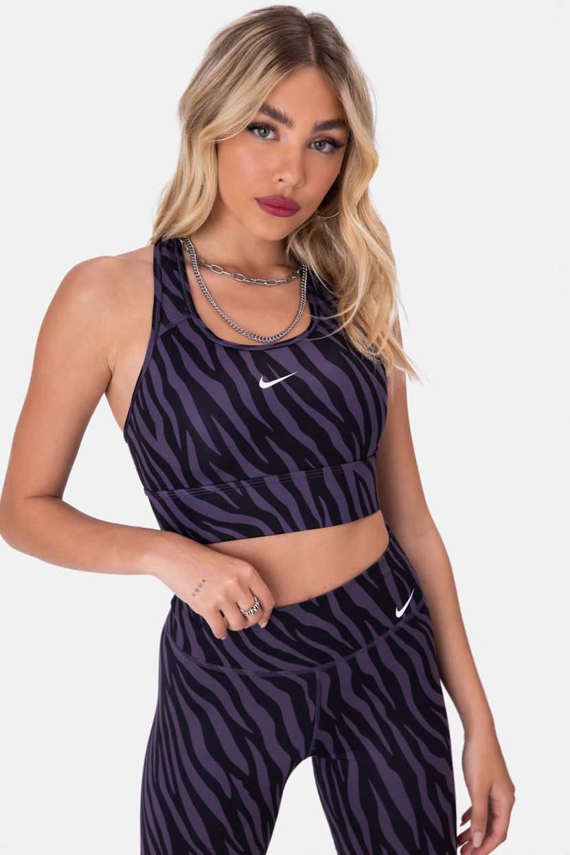 טופ ספורטיבי זברה בד רשת בגב // NIKE sold by Adika