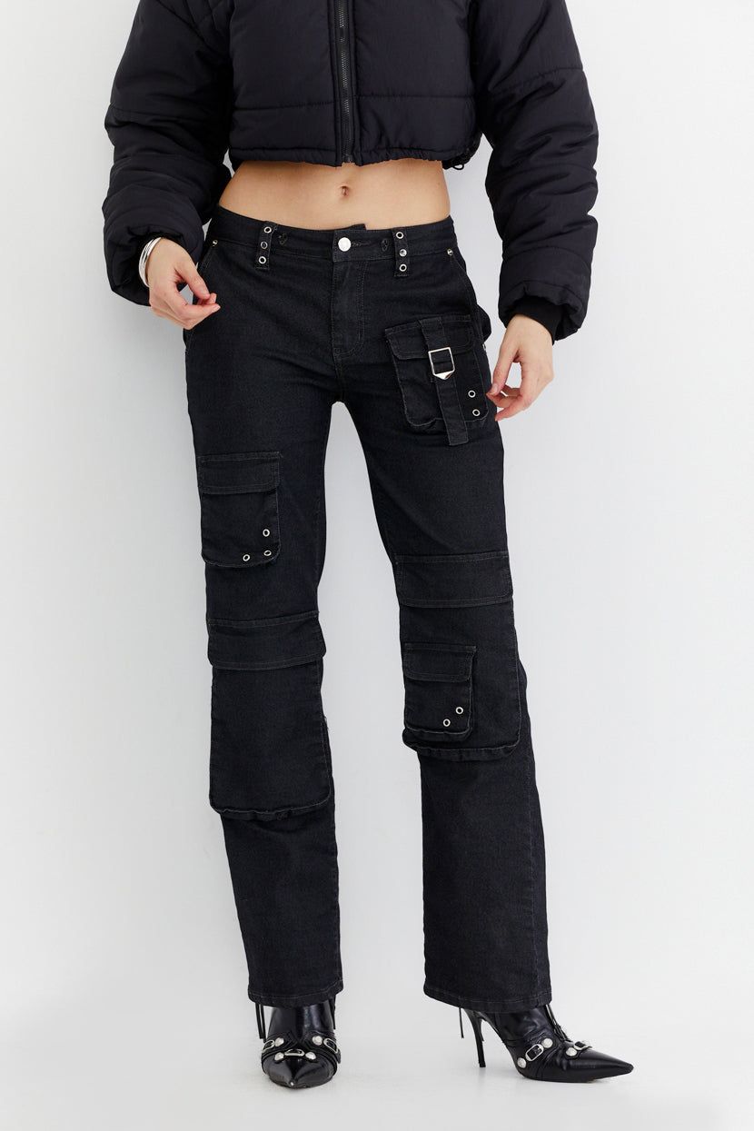 מכנסי דגמ"ח Loads Of Fun בשילוב כיסים sold by Adika product image thumbnail 2