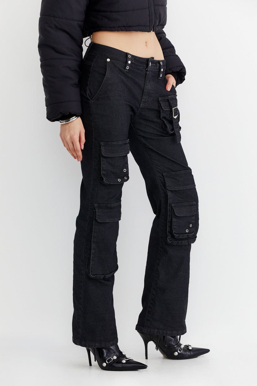 מכנסי דגמ"ח Loads Of Fun בשילוב כיסים sold by Adika product image thumbnail 4