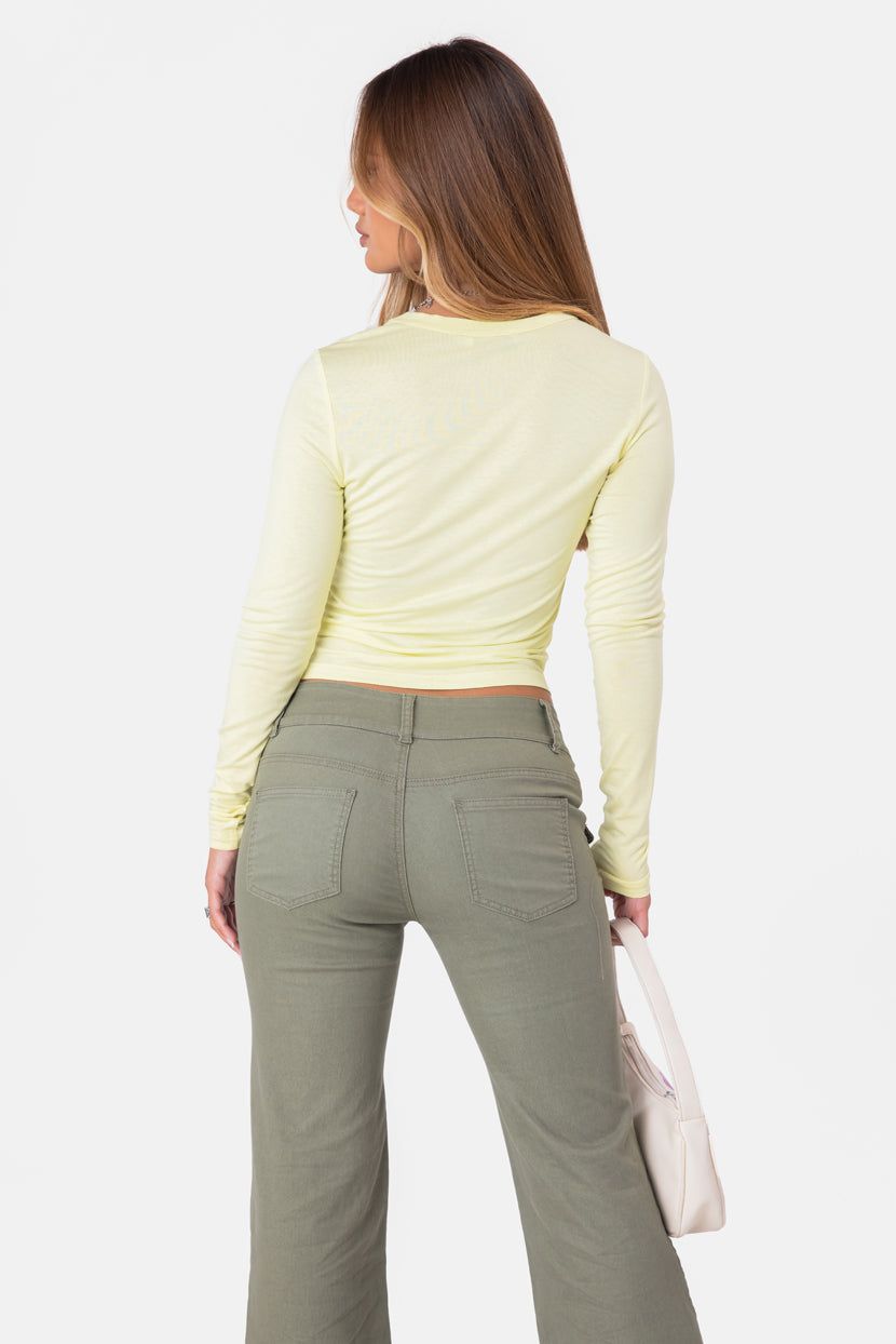 חולצת טי THINKING 'BOUT IT sold by Adika product image thumbnail 4