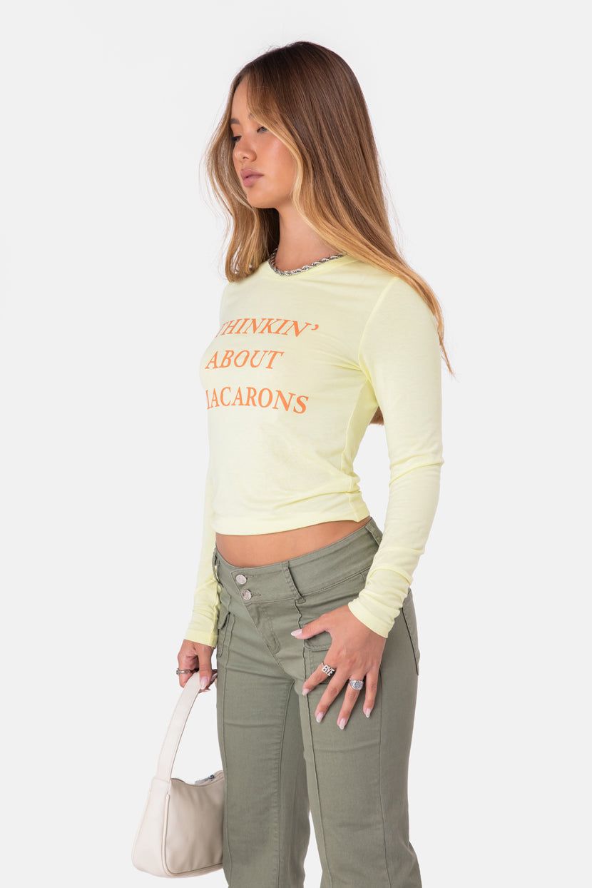 חולצת טי THINKING 'BOUT IT sold by Adika product image thumbnail 3