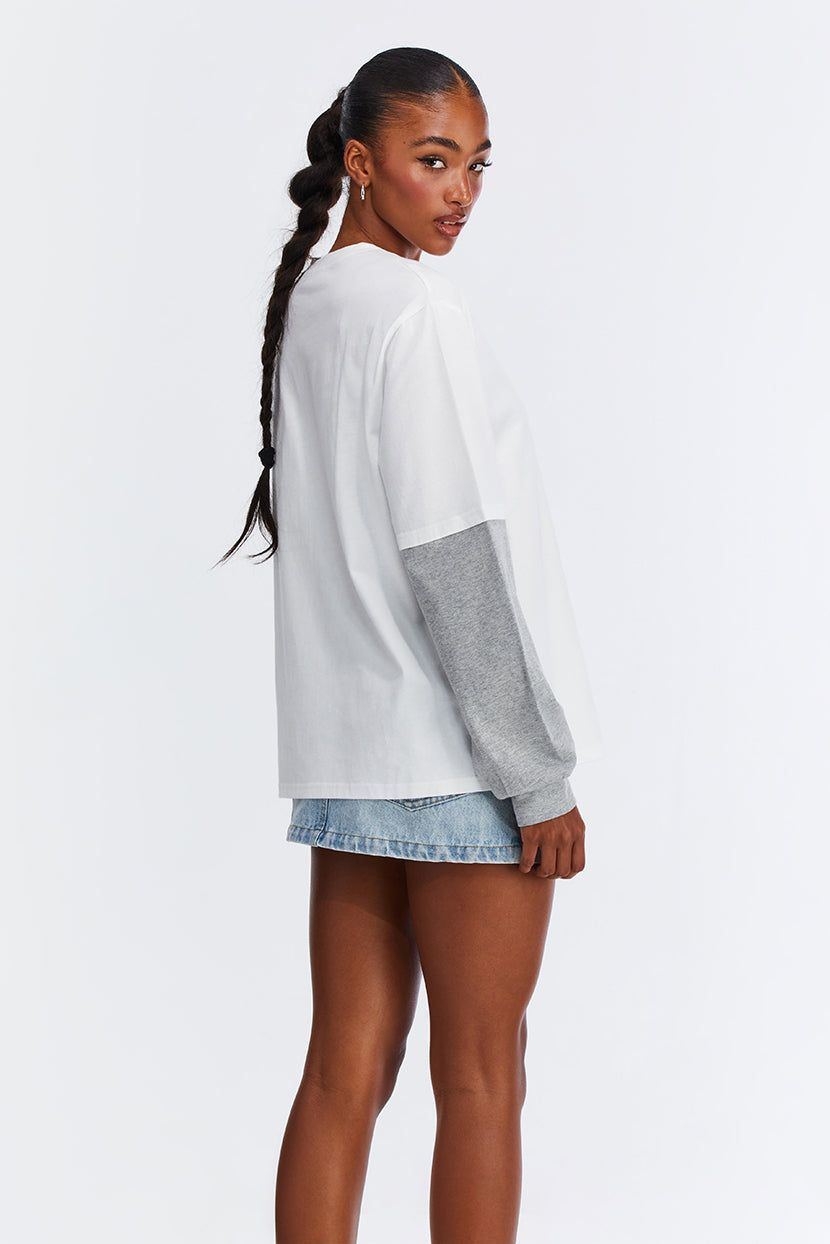 טי-שירט DON'T SPILL מראה שכבות sold by Adika product image thumbnail 3