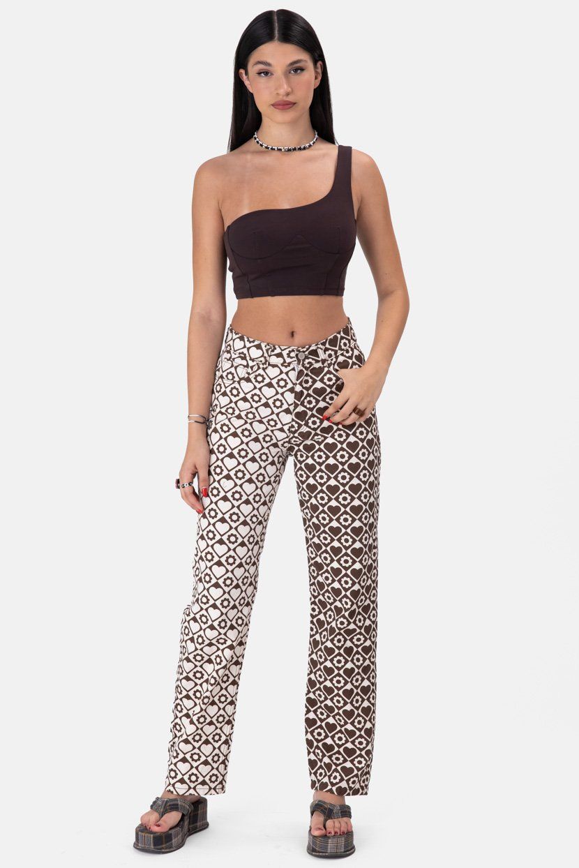 טופ איינסלי וואן-שולדר דיטייל קאפים sold by Adika product image thumbnail 2