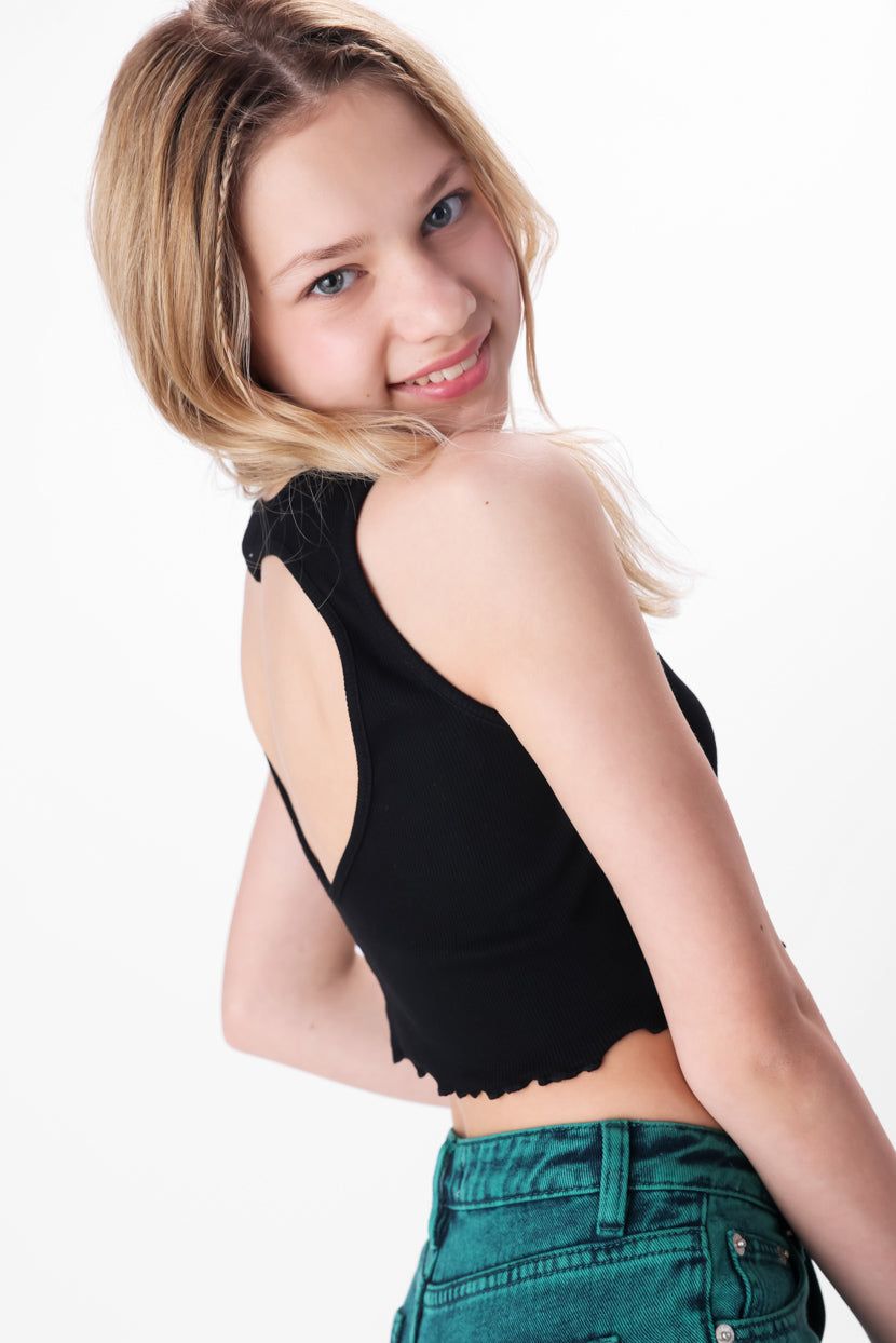 טופ ריב HEART BREAKER סיומת גלית sold by Adika product image thumbnail 4