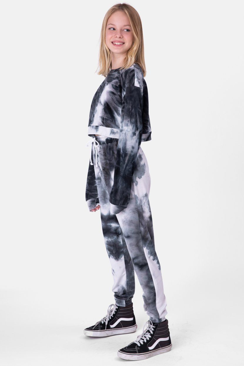 סווטשירט קרופ ג'אניס טאי-דאי sold by Adika product image thumbnail 2