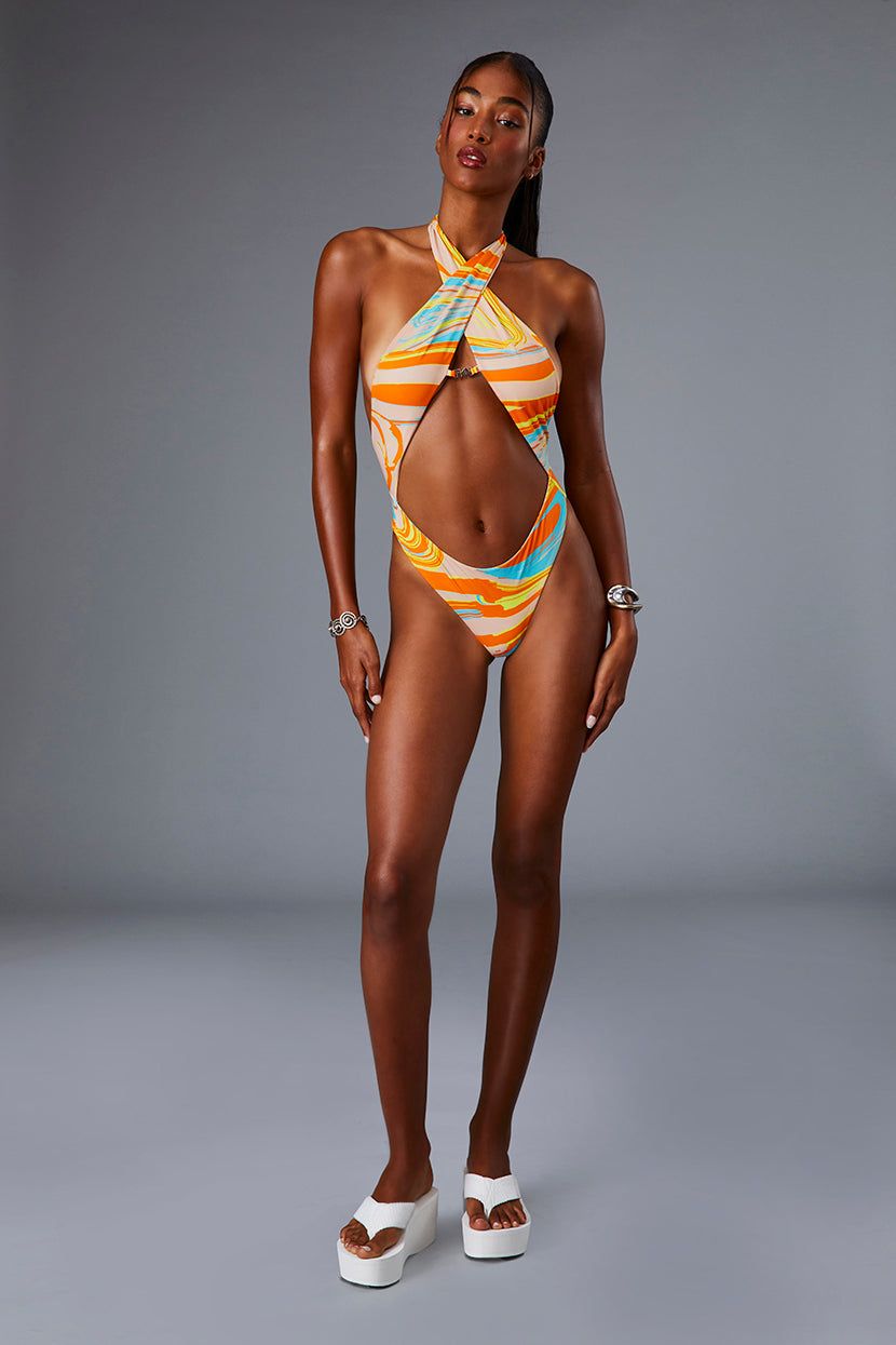 בגד-ים שלם Lana קאט-אאוט // FIFIKINI sold by Adika product image thumbnail 3