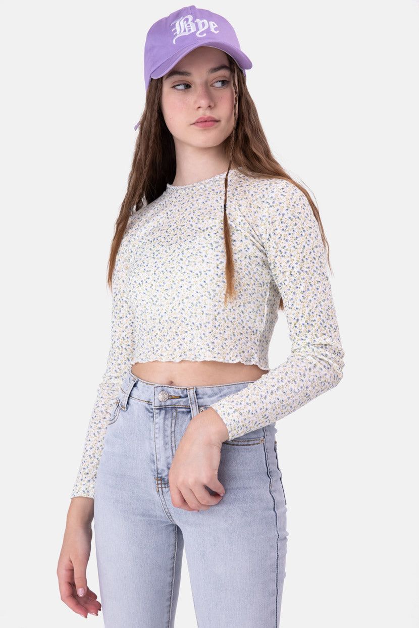 חולצת קרופ פלאוור-פאוור sold by Adika product image thumbnail 3