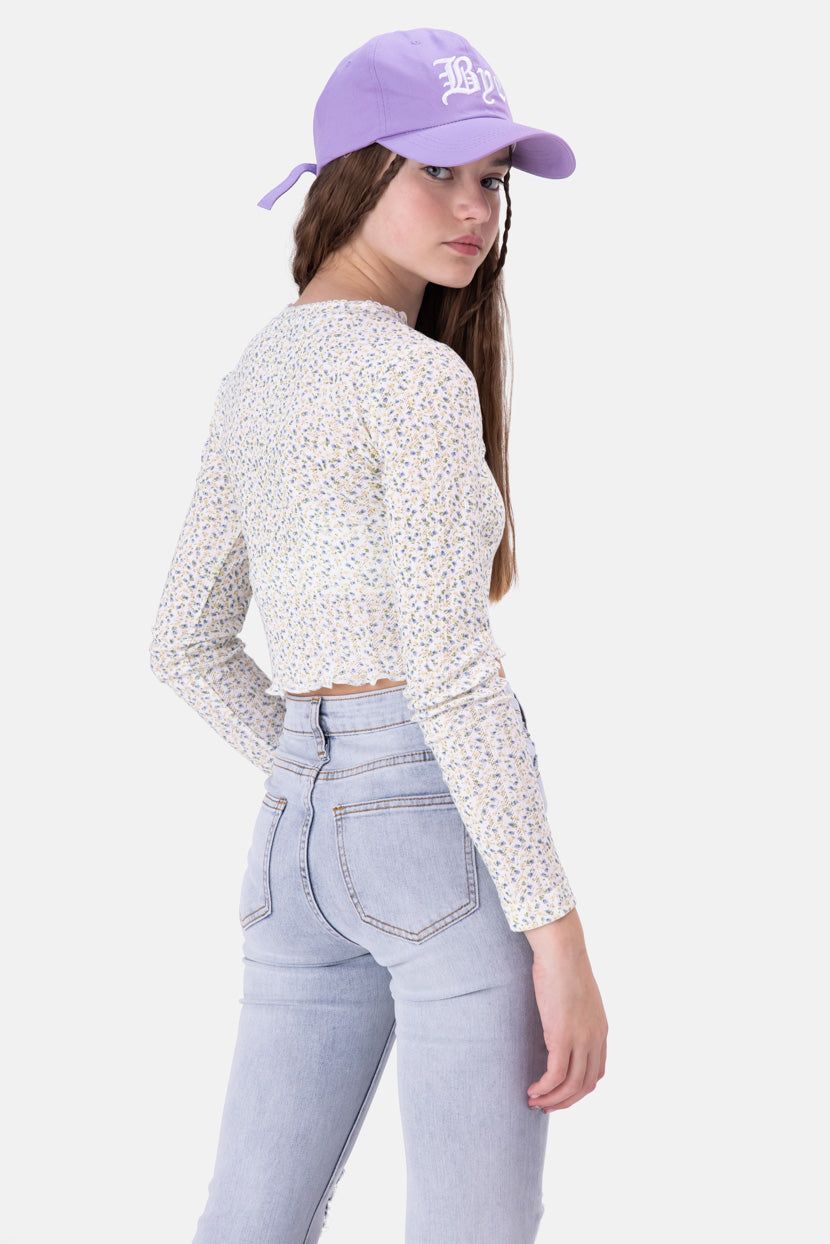 חולצת קרופ פלאוור-פאוור sold by Adika product image thumbnail 4