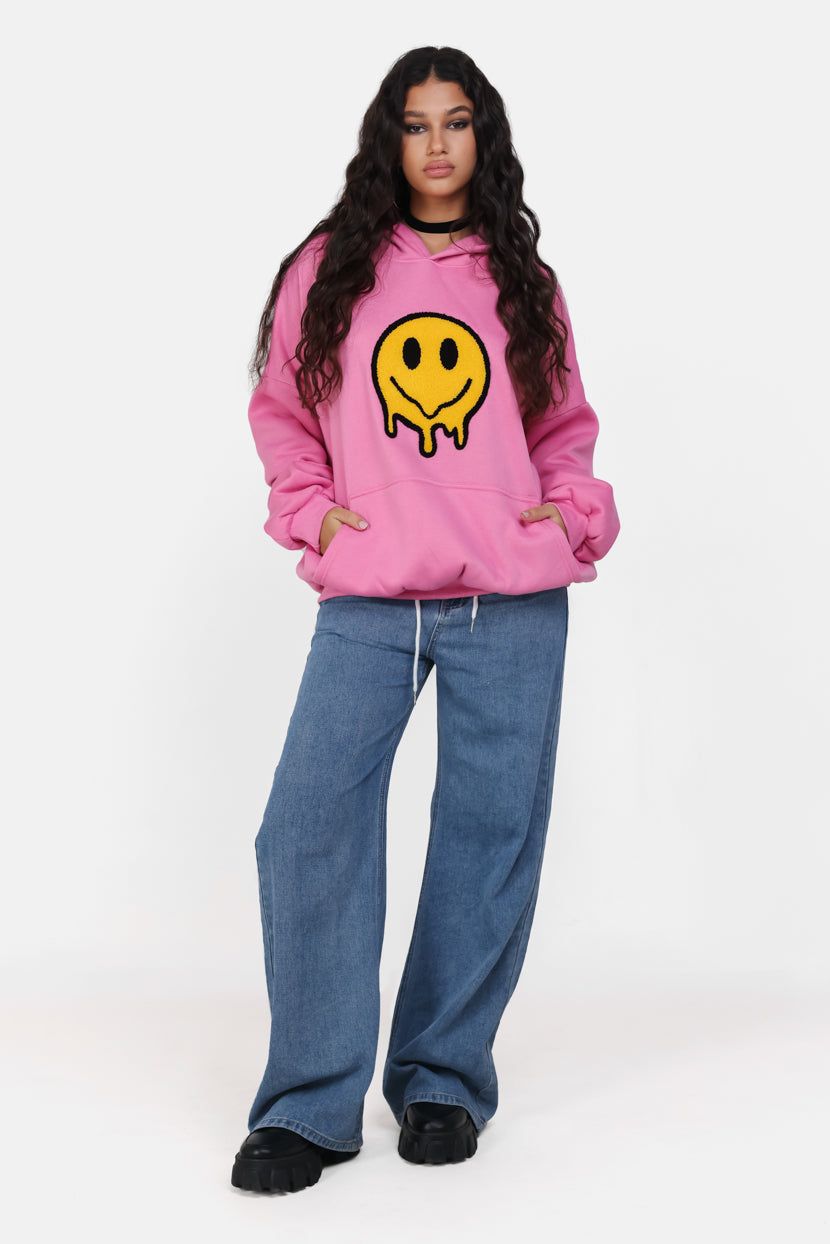 סווטשירט קפוצ'ון All Smiles דיטייל צמרירי sold by Adika product image thumbnail 2