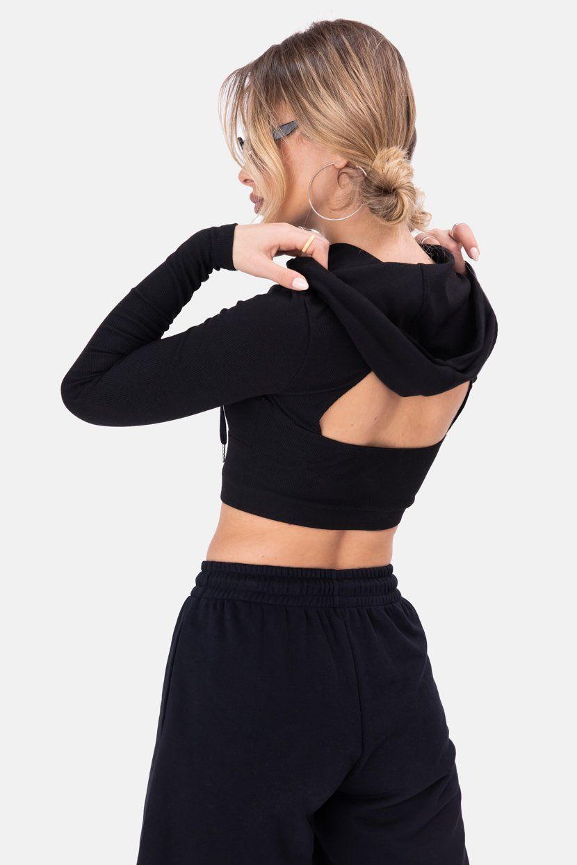 חולצת קפוצ'ון סלורי קאט-אאוט sold by Adika product image thumbnail 4