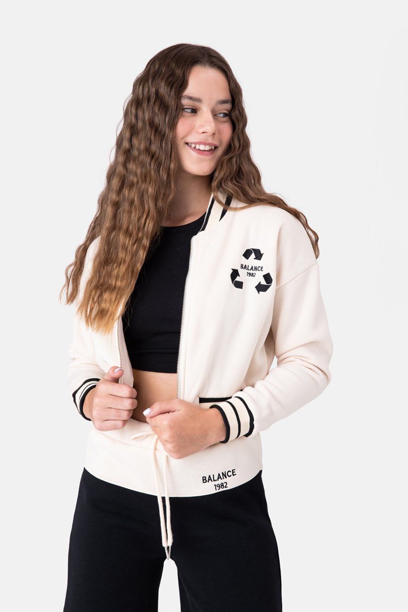 סווטשירט BALANCE פסים מודגשים sold by Adika