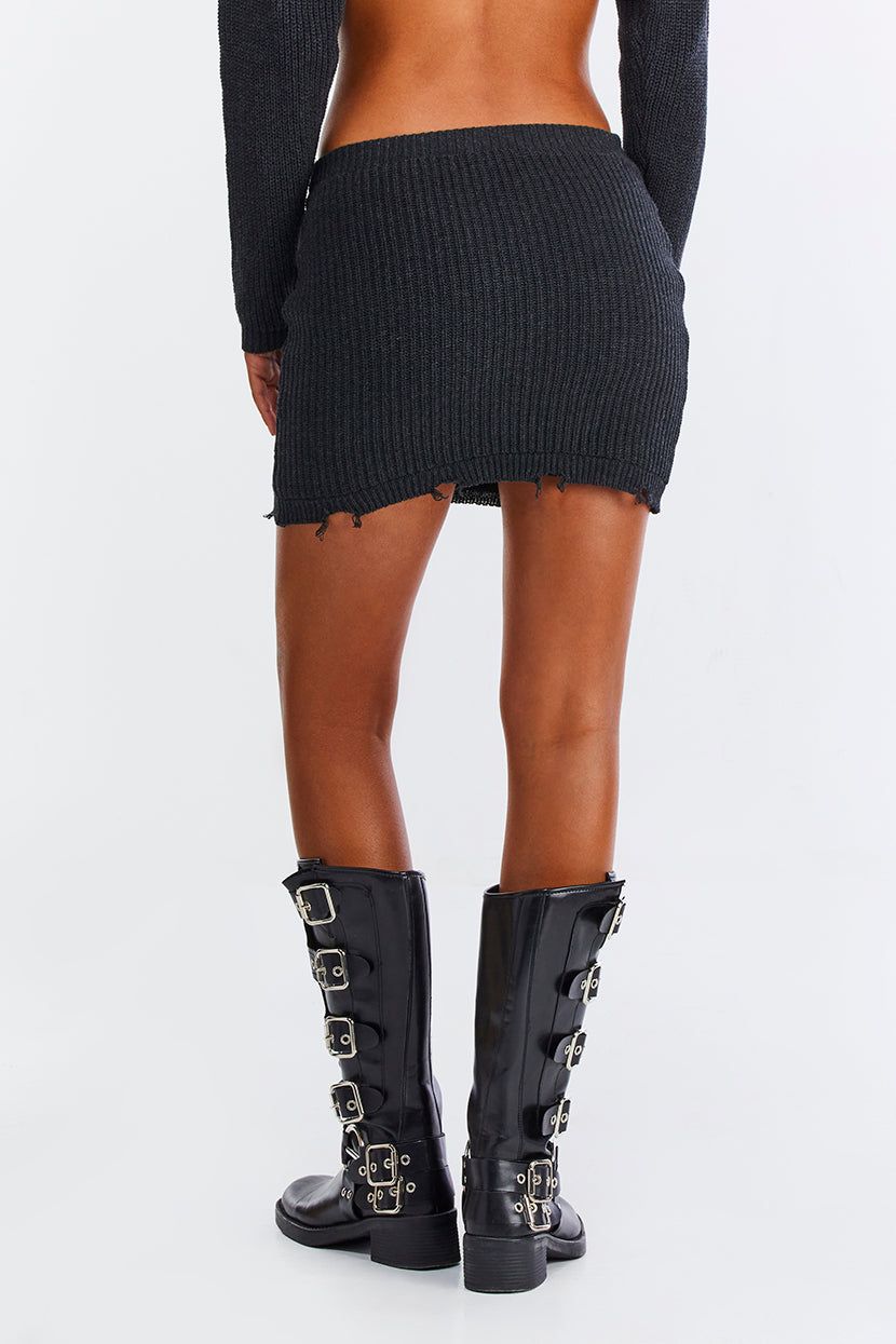 חצאית מיני On Line בד סריג sold by Adika product image thumbnail 2