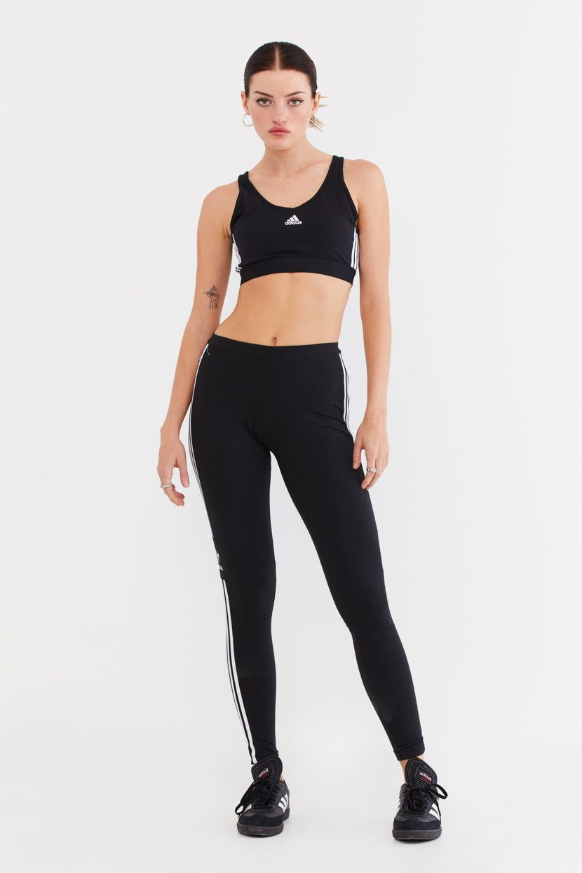 מכנסי טייץ לוגו פסים צידיים // adidas sold by Adika