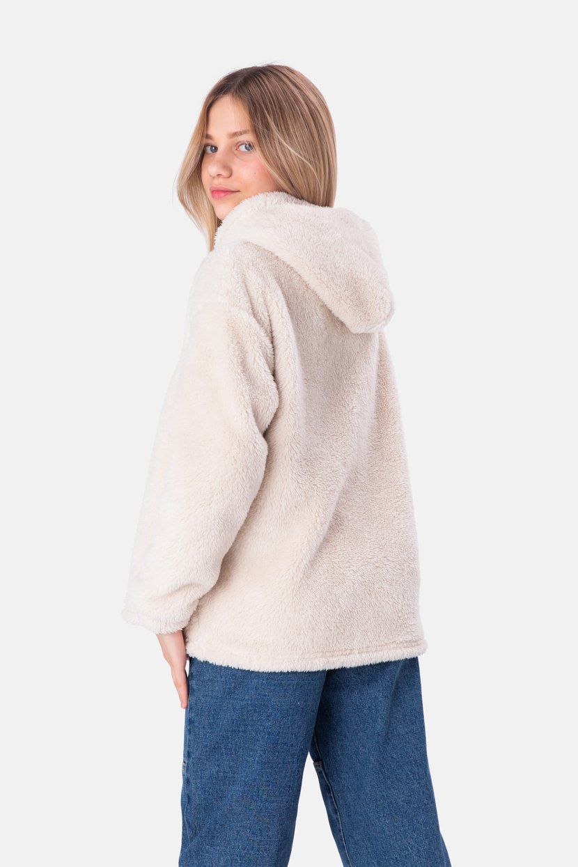 סווטשירט קפוצ'ון WASHINGTON פרוותי sold by Adika product image thumbnail 4