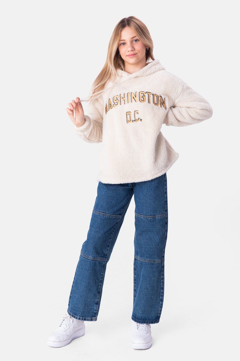 סווטשירט קפוצ'ון WASHINGTON פרוותי sold by Adika