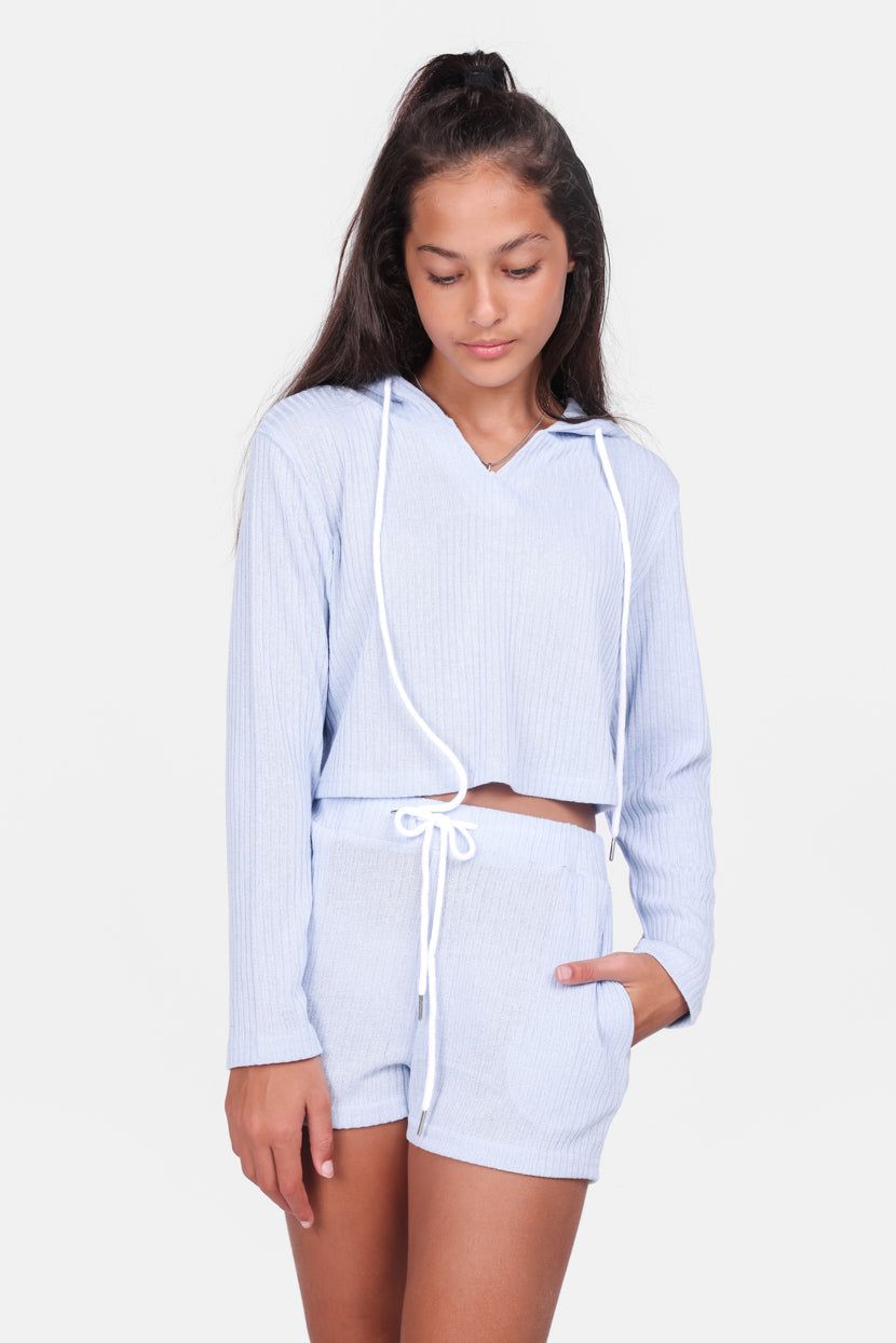 מכנסי שורטס אריאן בד סריג sold by Adika product image thumbnail 4