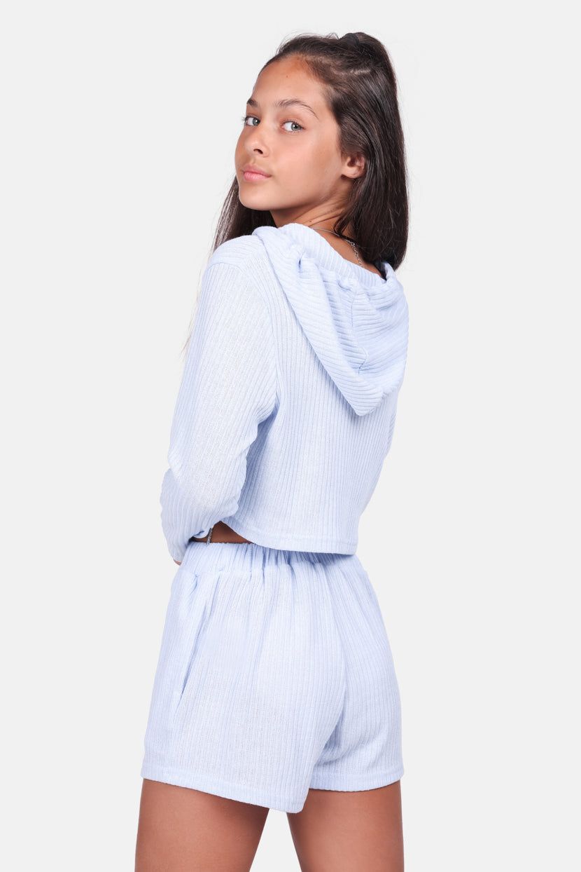 מכנסי שורטס אריאן בד סריג sold by Adika product image thumbnail 3