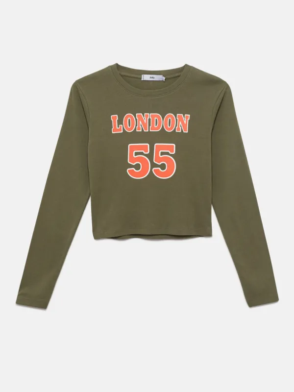 טי-שירט קרופ לונדון 55 sold by Adika