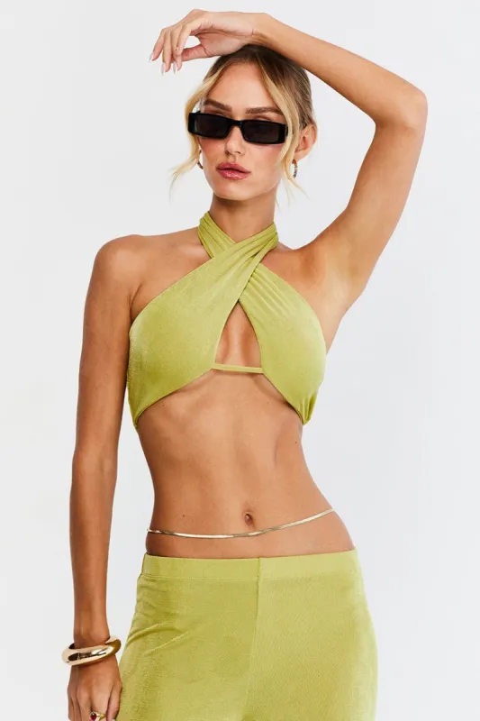 טופ קרופ Casual Launch קאט-אאוט sold by Adika