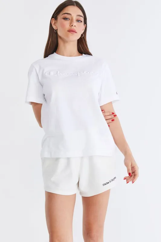 טי-שירט לוגו רקום // Champion sold by Adika