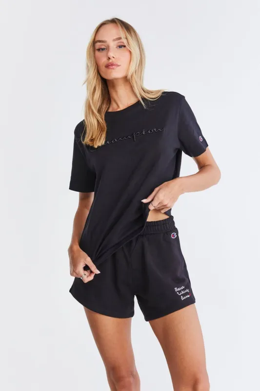 טי-שירט לוגו רקום // Champion sold by Adika