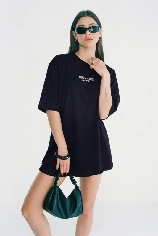 טי-שירט Broke & Blessed אוברסייז sold by Adika