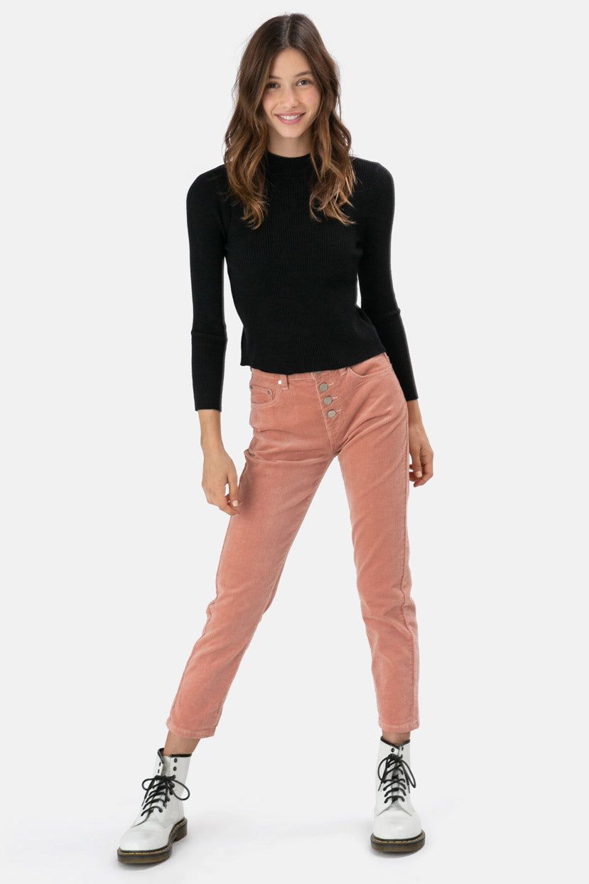 סריג ריב שינייד צווארון גולף נמוך sold by Adika product image thumbnail 3